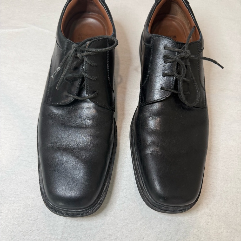 Classic Black Leather Men's Shoes